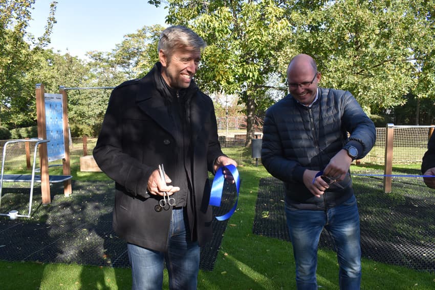 nové fitness hřiště na Balkáně - Materna + Holeček