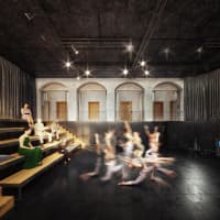 Dům tance — návrh studie — taneční síl