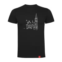 Triko — Vladimír Strejček — motiv Prokop černé — pouze velikosti XXS, XS, S, M
