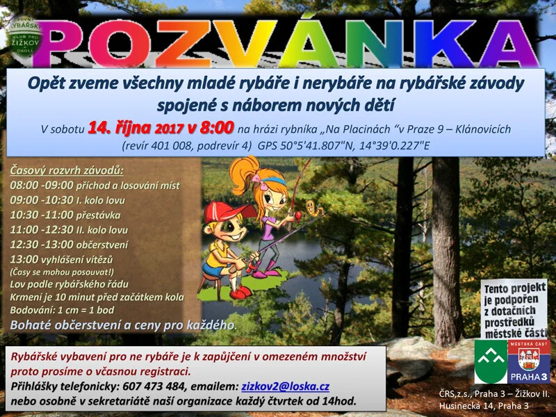 rybářské závody 2017