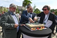 Otevření náměstí Jiřího z Poděbrad po revitalizaci 9103m