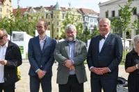 Otevření náměstí Jiřího z Poděbrad po revitalizaci 9014m