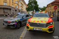 Zabarikádovaný muž v Čáslavské 4 - foto Týdeník Policie