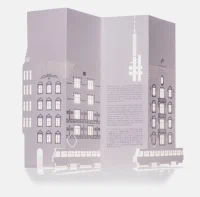 Porigami Vinohrady a&nbsp;Žižkovský vysílač — přání (designér Porigami)