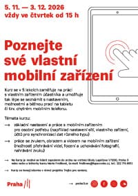 Poznejte svě mobilní zařízení — podzim&nbsp;2026
